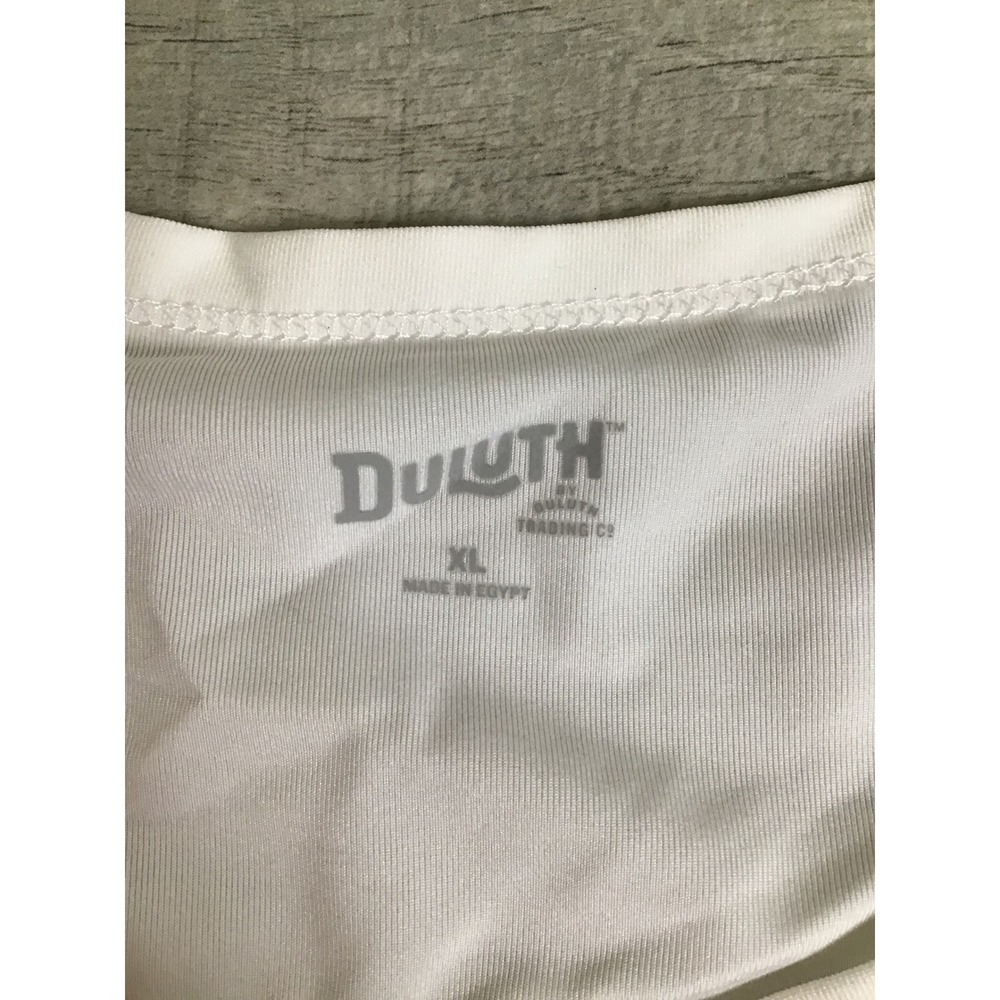Duluth Trading Co Women's White Armachillo Cooling V-Neck T-Shirt Size XLG NWT - Picture 3 of 9